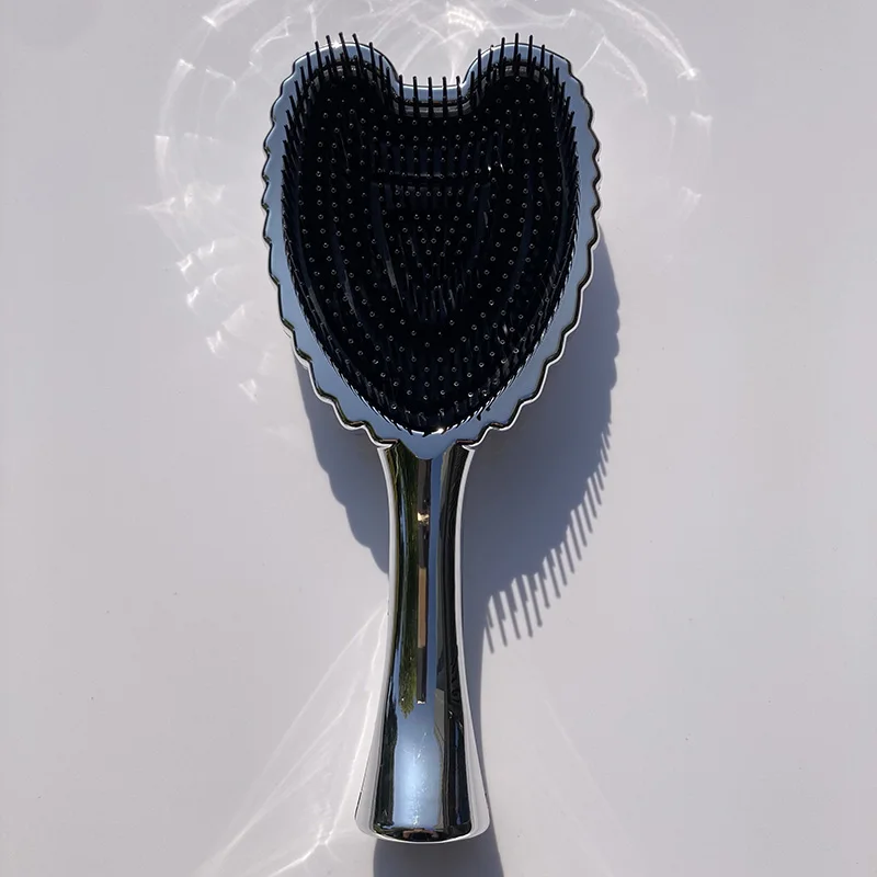 فرشاة شعر أنجل كومب كوين وينجز لتنعيم الشعر بدون تشابك، للاستخدام الجاف والرطب، فرشاة كبيرة للعناية الشخصية للسيدات وأداة تصف... #2
