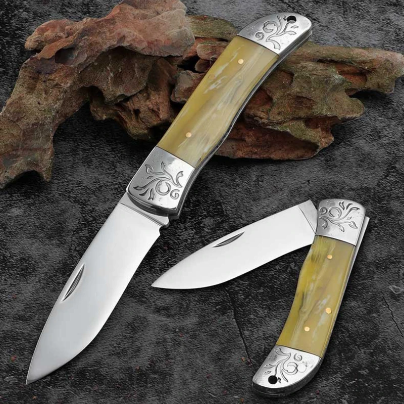 

Kitchen Fruit Slicing Knife Stainless Steel Folding Knife Meat Cleaver Boning Knife Ultra Sharp Pocket Kitchen Accessories