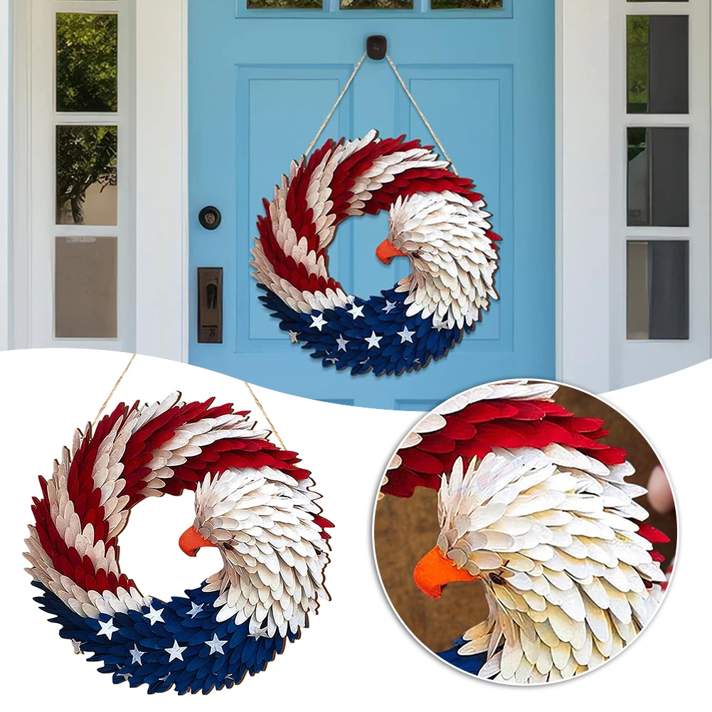 

Independence Day Door Hanger For Front Door Personalized Festival Party Decor For Garden Wall Outside