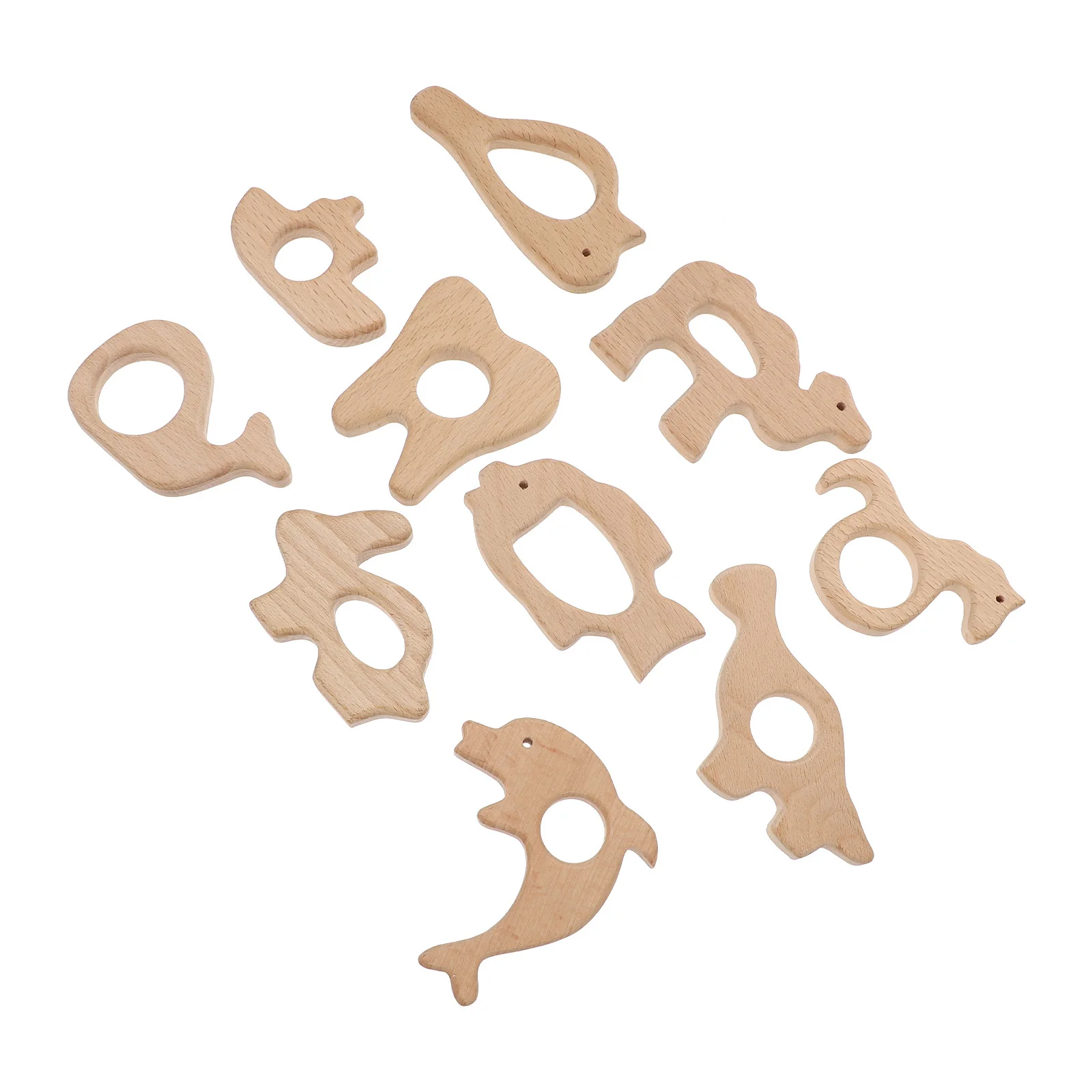 10 قطعة عضاضة الطفل الكرتون لطيف الحيوان تصميم آمنة الرضع مضغ لوازم المولي أدوات الحيوانات الطفل التسنين الرضع التسنين #6