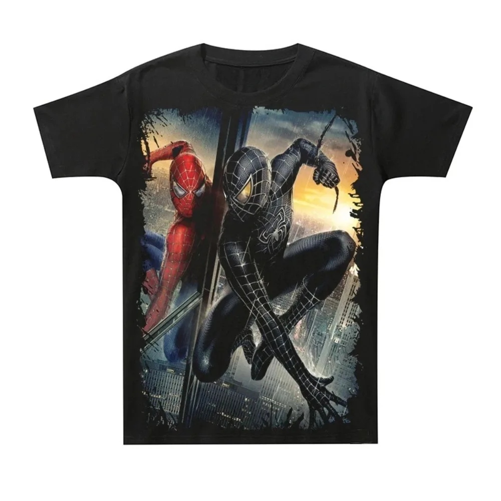 تي شيرت Marvel Venom 3 تي شيرت للرجال لملابس الرجال والطلاب فيليستون كاميًا decontracté demi manches vêtements bas