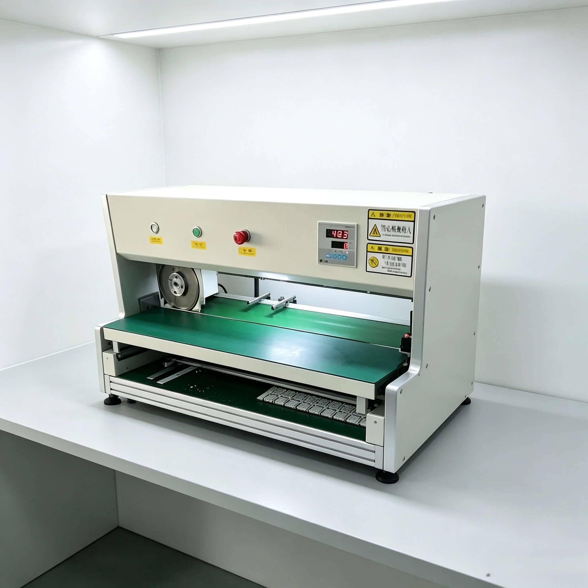 New MOREL HMF505 Automatic PCB V Cut Depanelization Machine High Speed Board Separator SMT Production Line