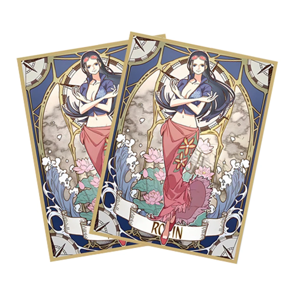 

60PCS 67X92mm Cartoon Card Sleeves for MGT/PTCG, Board Game Cards/ Card Collection Protector Excellent Gift