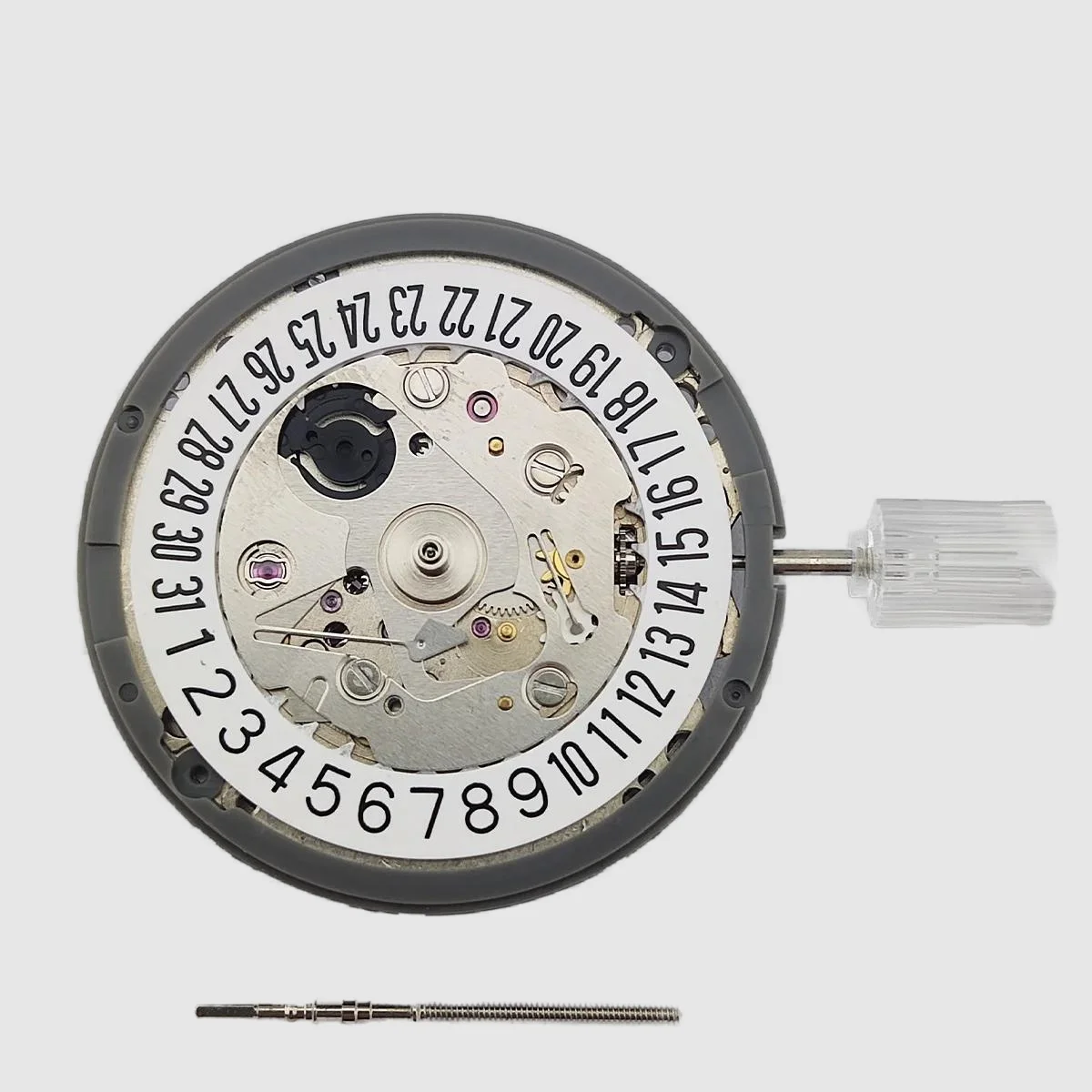 Japanese original high precision mechanical NH35 movement, white 6 o 'clock date automatic watch movement replacement