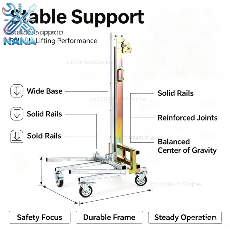 Hanging Cabinet Installation Artifact Mobile Lifting Cabinet Lift Air Conditioner Cabinet Stacking