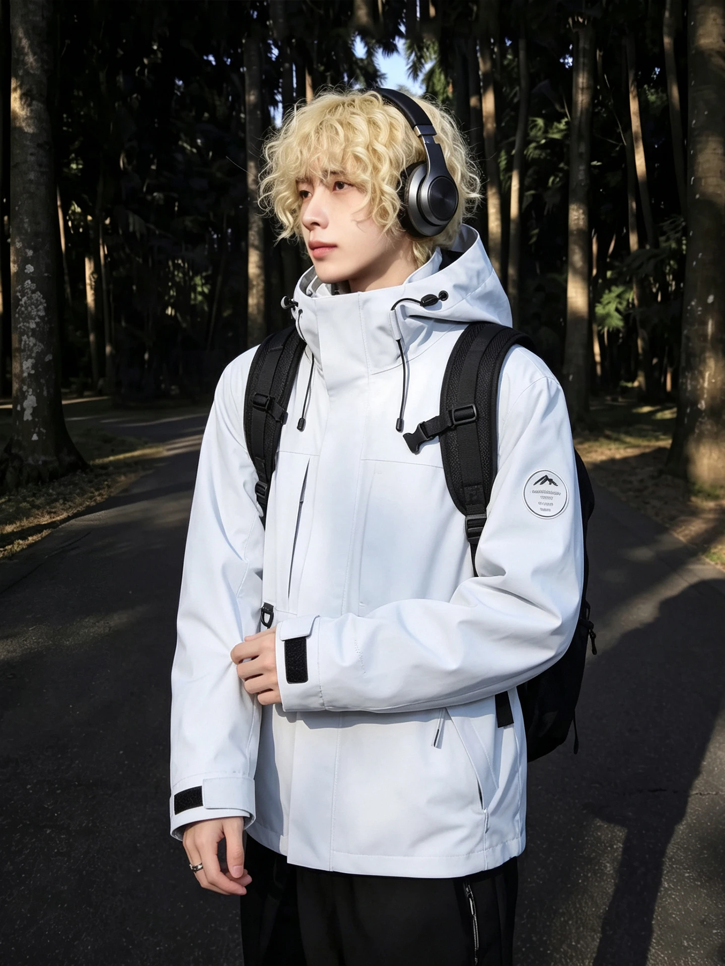 Unisex Three-in-One Softshell Jacket Hooded Hiking Climbing Outerwear Windproof Waterproof Autumn Winter Outdoor Clothing