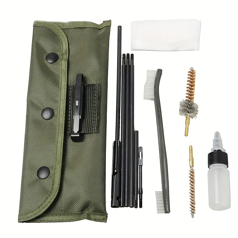 Gun Cleaning Tools Suitable for .22\.30 Caliber\22cal\5.56mm Pipe Diameter Brushes Gun Brush Set