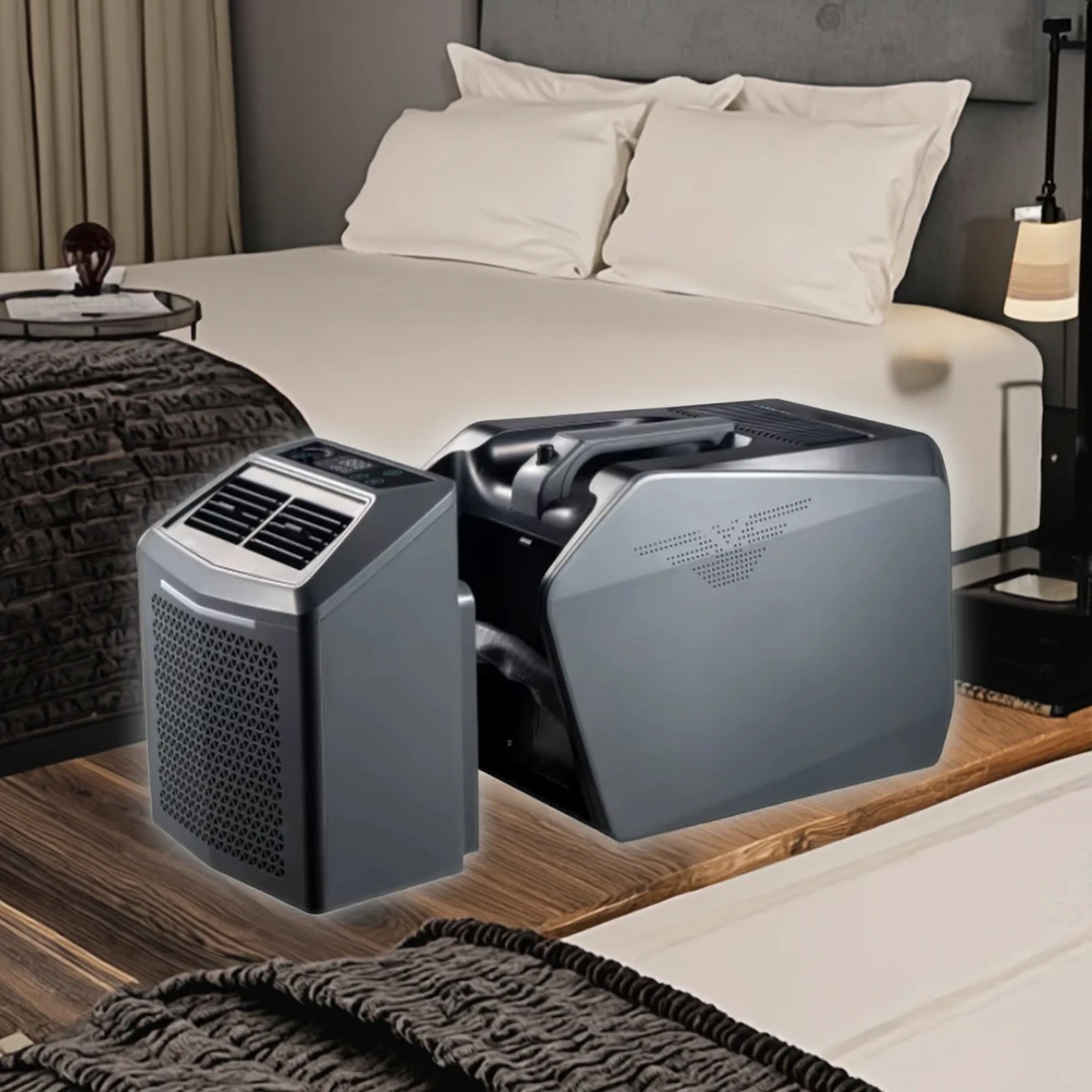 

Портативные сплит-кондиционеры высокого качества AC 6000BTU для наружного кемпинга, мини-охлаждения для отеля, автомобиля, дома