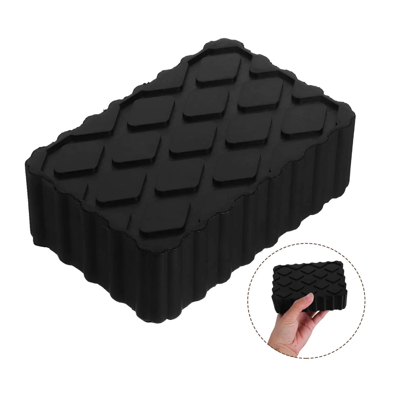 

Амортизатор Jack, резиновые подъемные блоки, выравнивающие опоры, автомобильные прижимные сварочные накладки, накладки для автодомов, черный напольный адаптер, подставка