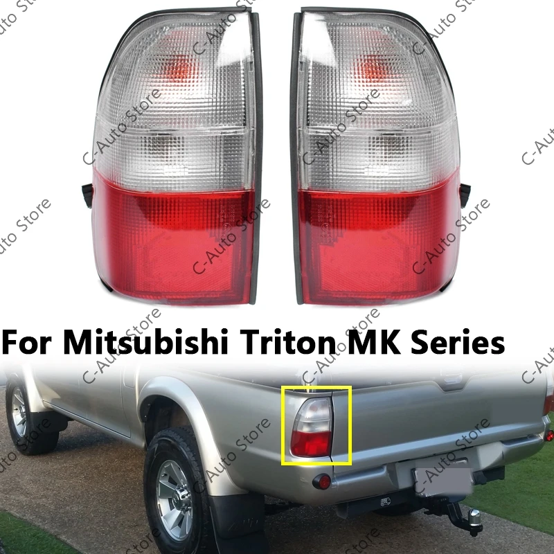 Tail Light Side Rear Brake Reverse Stop Turn Signal Lamp Taillight For Mitsubishi Triton MK Series 2&3 Ute 2001~06/ L200 Mk4