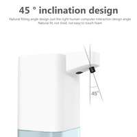 400ml Automatic Soap Dispenser Infrared Sensor Foam Hand Sanitizer USB Rechargeable Foaming Hand Soap Dispenser For Bathrooms
