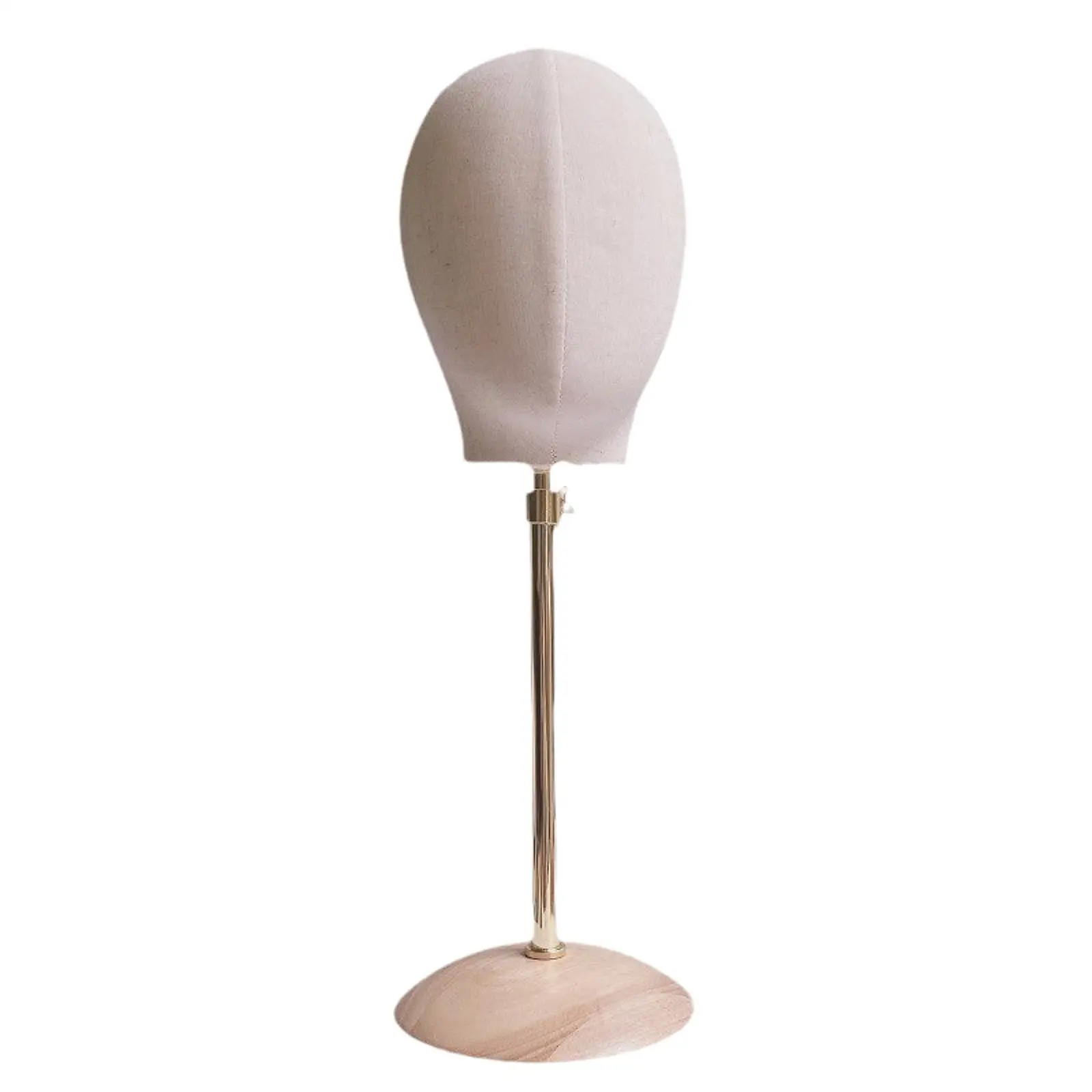 Mannequin Head Hairpiece Stand Wig Head Model with Base Multifunctional Creative Head Model Hat Rack for Business Home Salon