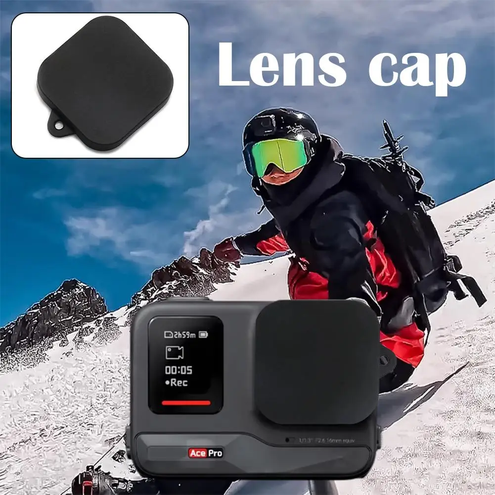 Lens Cap For Insta360 Ace Pro Silicone Lens Protector Cover For Insta360 Ace Pro Camera Protective Accessories K3l9