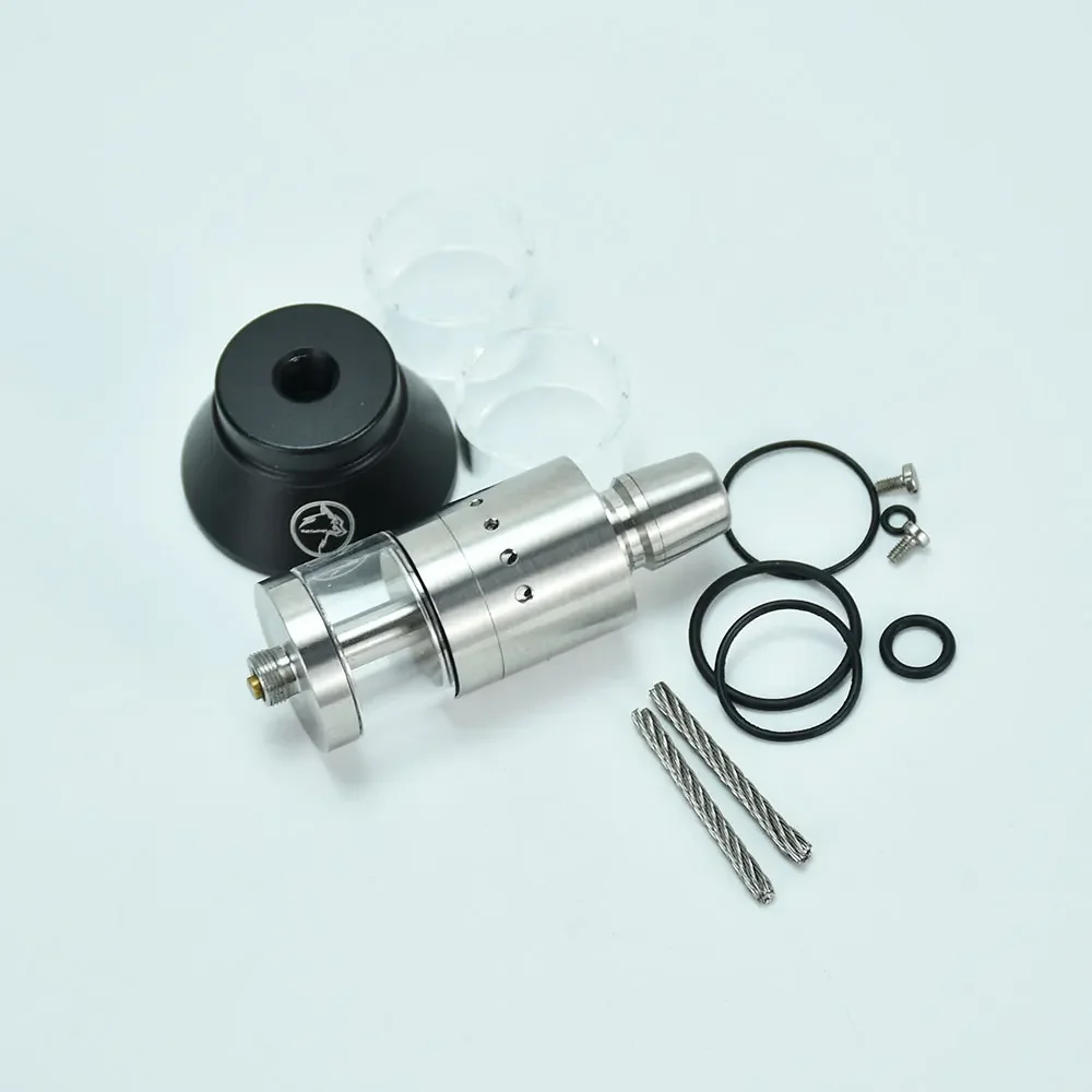 Vampirello V2 rdta Zerstäuber RTA Vape Airflow Rebuildable RTA 3 ml Topfilling 22 mm 316SS RTA Tankzerstäuber