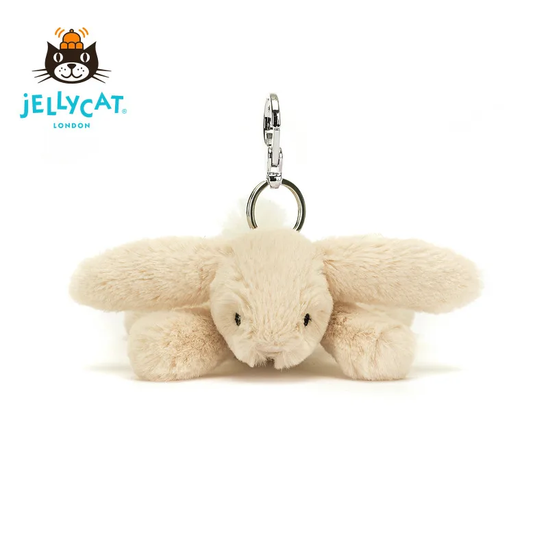 

Оригинальный брелок-подвеска Jellycat Smudge Rabbit из Великобритании, супермягкий плюшевый кулон-игрушка, прекрасный подарок для детей и взрослых