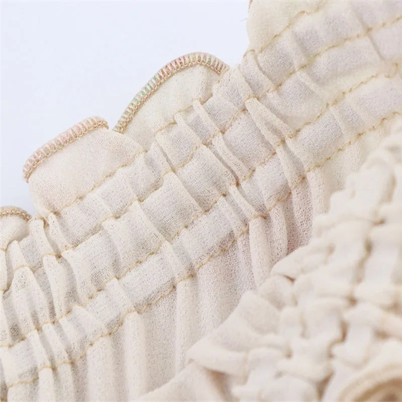 Faldas con volantes para mujer, faldas largas plisadas de cintura alta elástica, estampado elegante, moda de verano, ropa de calle, falda Irregular para mujer