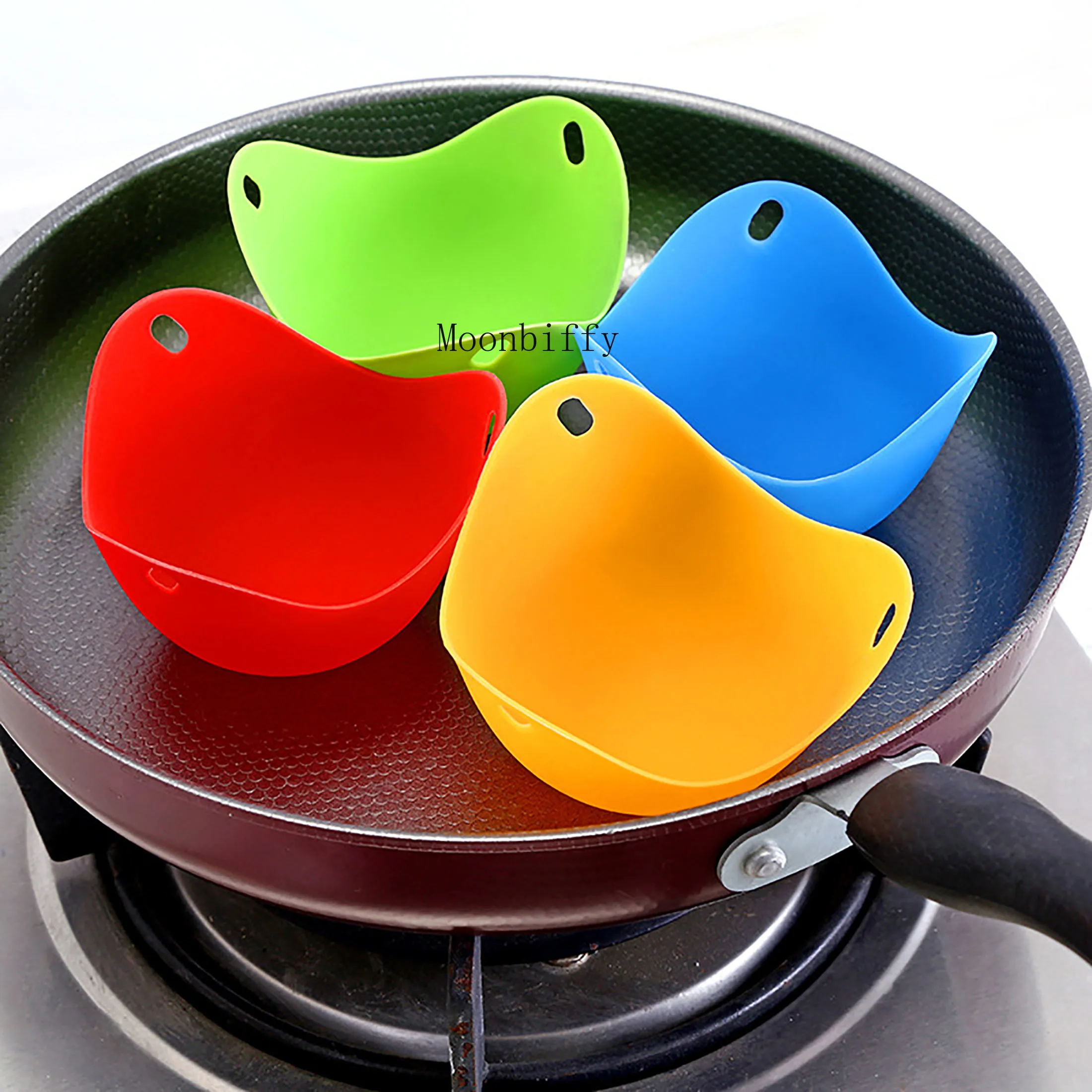 Silicone Egg Poacher Cups Egg Boiler Mold Cup for Microwave Air Fryer Stovetop Eggs Cooking Kitchen Tools Kichen Accessories