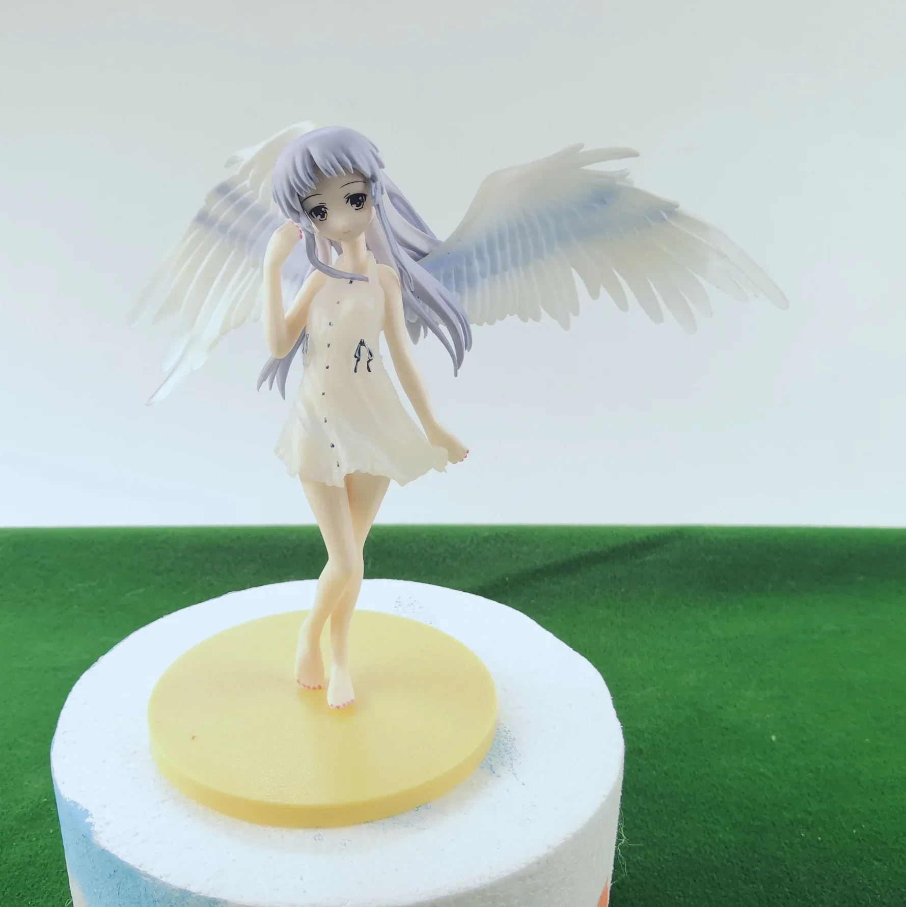 NEW 15cm Angel Beats Tachibana Kanade Action Figure doll Model Toys Cake Decoration Collection gIFT