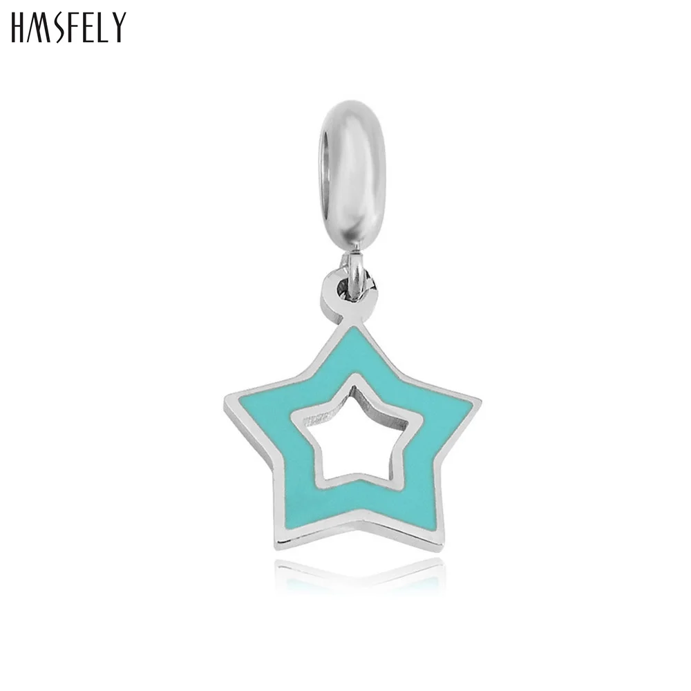 HMSFELY Pentagram Pendant For DIY Bracelet Necklace Jewelry Making Accessories Bracelets Parts