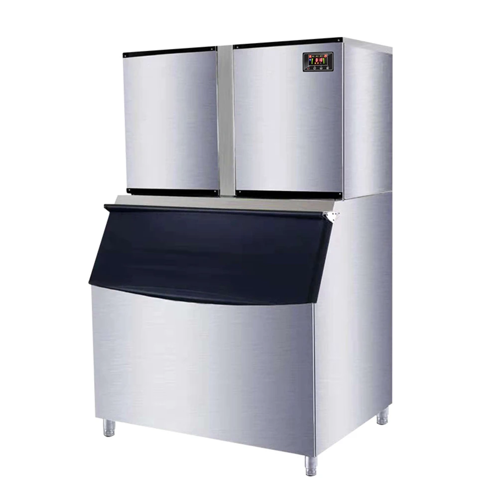 

Ice MakerIndustrial 500kg Stainless Steel Commercial Cube Block Making Machine Ice Crusher Machine