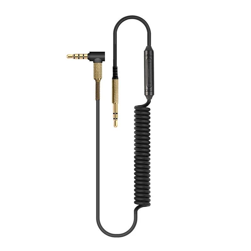 Adapter 3,5 mm Upgrade-Audiokabel mit Inline-Mikrofon-Fernbedienung für mdr-10r MDR-1A XB950 Z1000 MSR7 Headset – Detail 5