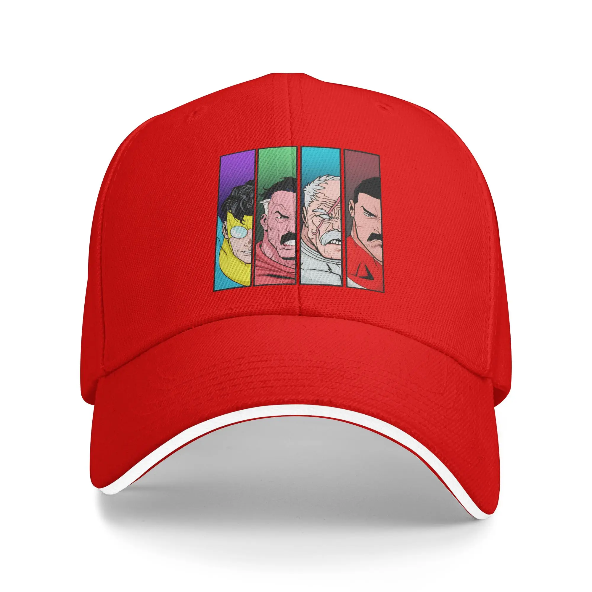 Viltrumites Invincible Comic Baseball Cap  Street Style Female Male Hip Hop Hats Breathable Design Hiking Fishing Baseball Caps