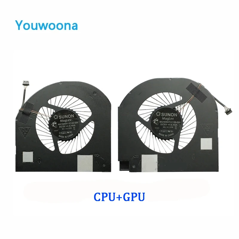 

NEW ORIGINAL LAPTOP CPU GPU COOLING FAN For DELL Precision 7730 7740 M7730 M7740