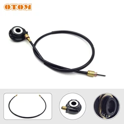 OTOM Motorcycle Speedometer Cable Assy For YAMAHA TRICKER XG250 Kilometer Line Drive Gear Meter Wire Electronic Counter Mileage