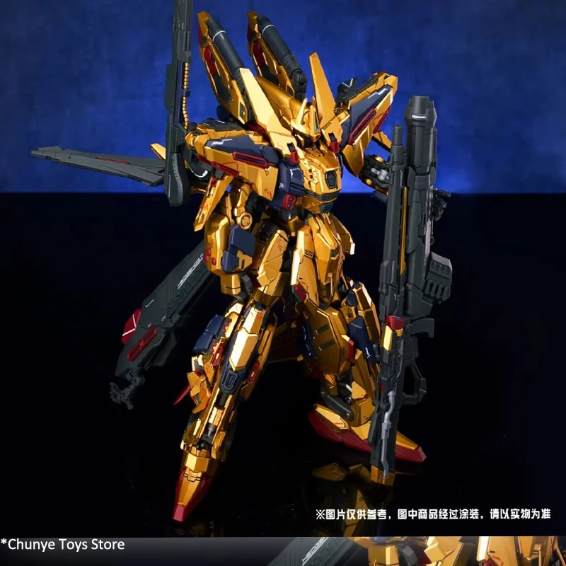 

SHENMA MODEL MG 1/100 Golden Fighter Full Armor FA Hyakushiki Kai Assembly Model Kit Action Figures Plastic Model Kits Toy