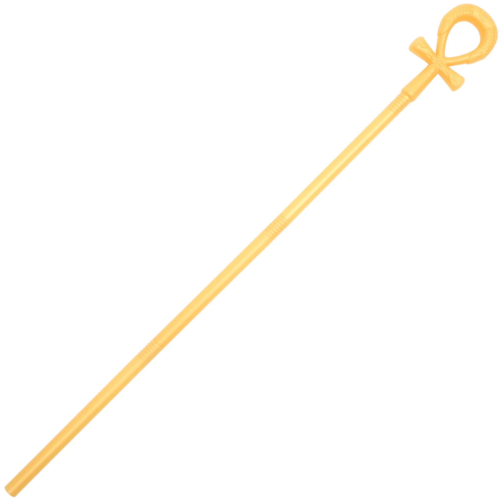 

Pharaoh's Scepter 113.5cm Halloween Cane Cosplay Masquerade Party Prop Plastic Safe Costume Accessory Festive Decor