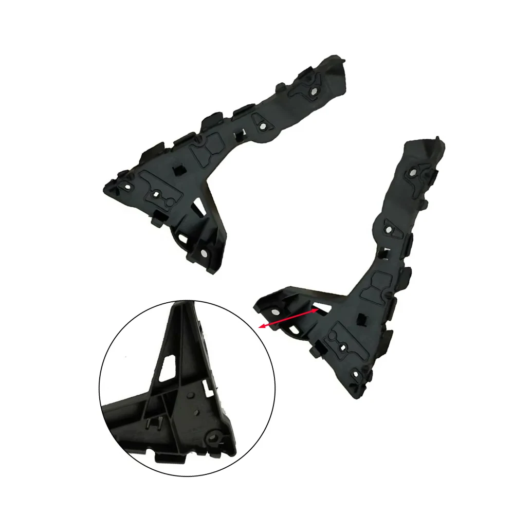 For Opel Vauxhall Astra H 2004-2010 Pair Left Right Front Left Right Bumper Bracket Mount Holder 24460283 24460284