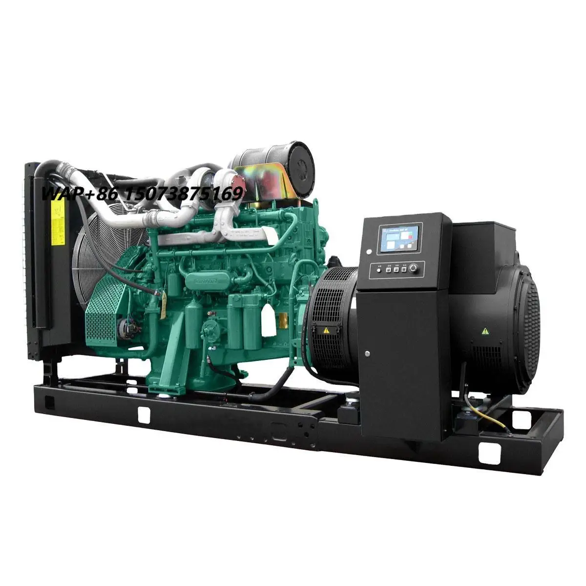 Factory Priced Ricardo 80KW Silent Power Generator Set 100kVA Water Cooling with ATS 1800 RPM 24V DC Electric Start