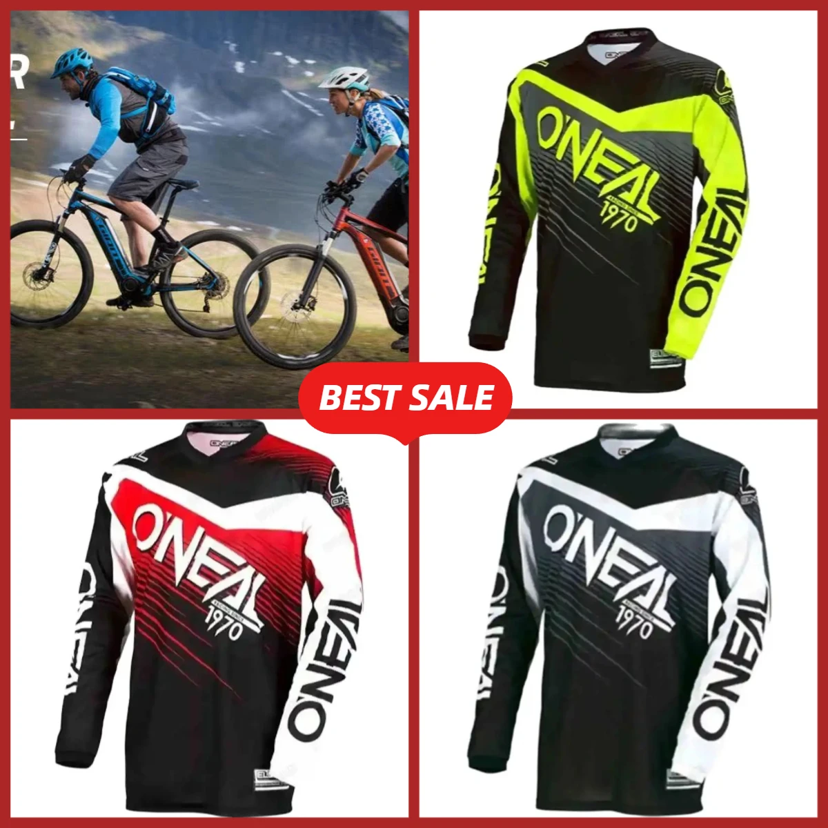 

New Off-road Motorcycle Clothing Downhill Long-sleeved Top Sun Protection Men's Outdoor Sports Mountain Bike Riding Clothing