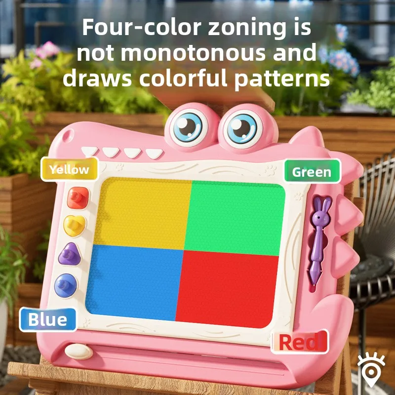 Oversized Boy Magnetic Drawing Board Erasable Household Toddler Writing Board Baby Graffiti Magnetic Drawing Toy