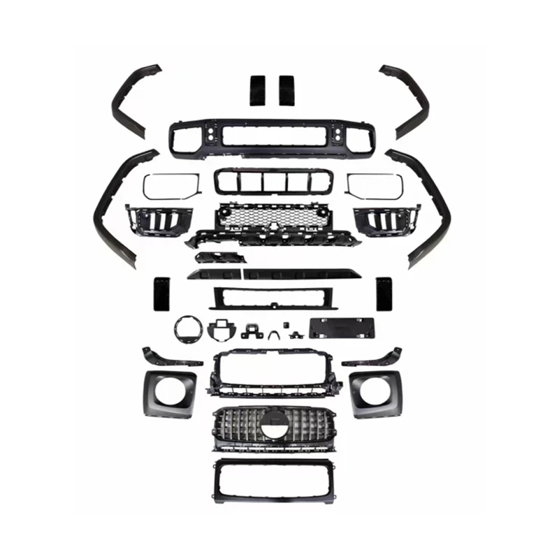 

W463 Upgrade 2025 W465 G63 Style Old to New G Class W463 to W465 G63 Front Bumper