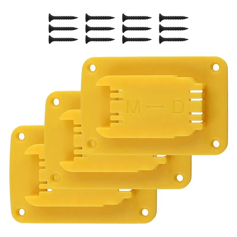 3 Packs Tool Mount For 20V 12V Drill Fit For Tool Holder Hanger (Lot Of 3)