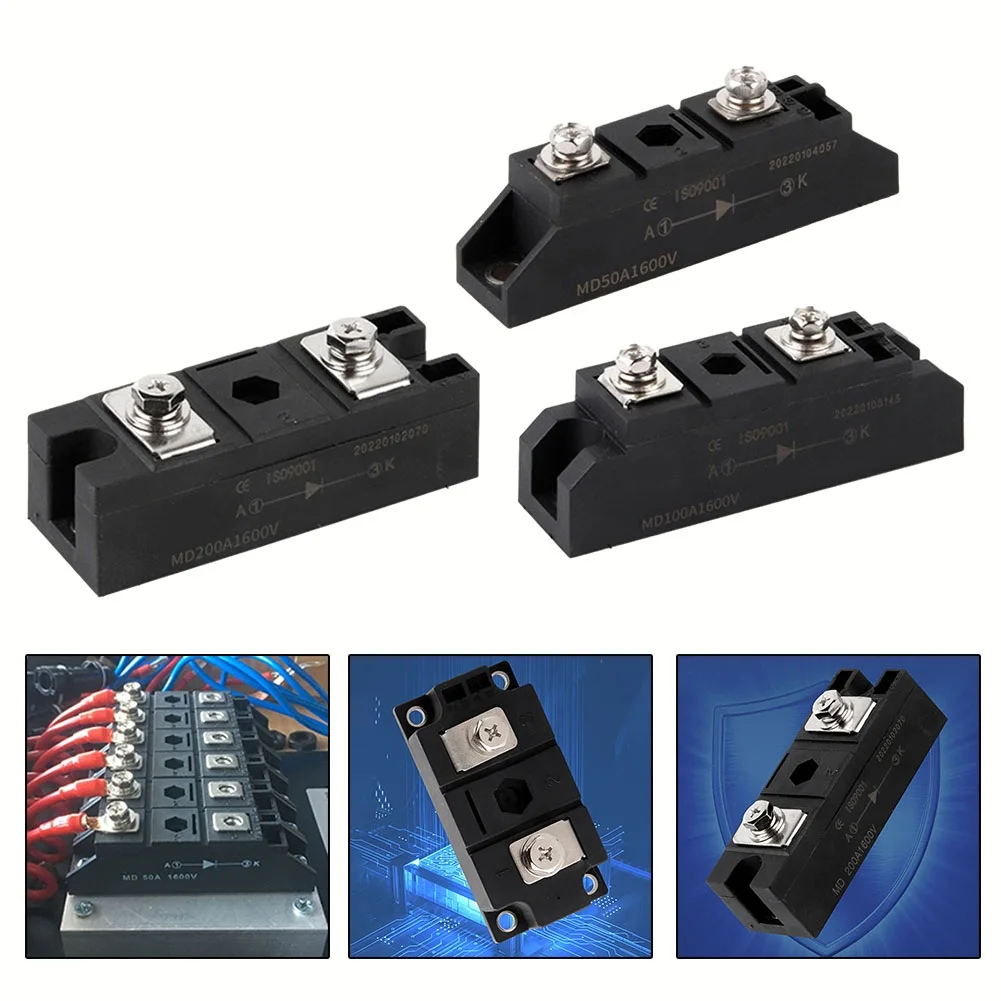 MD50A MD100A MD200A 1600V Anti Reverse Charging Diode For Solar Photovoltaic Panel Array PV DC Cabinet