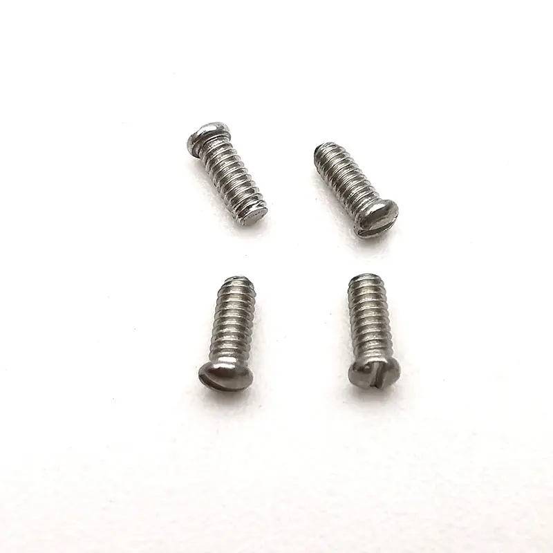 4PCS Watch Screws For santos Watches Front Cover Face, Watch Parts, Length 3mm, Thread diameter 1mm