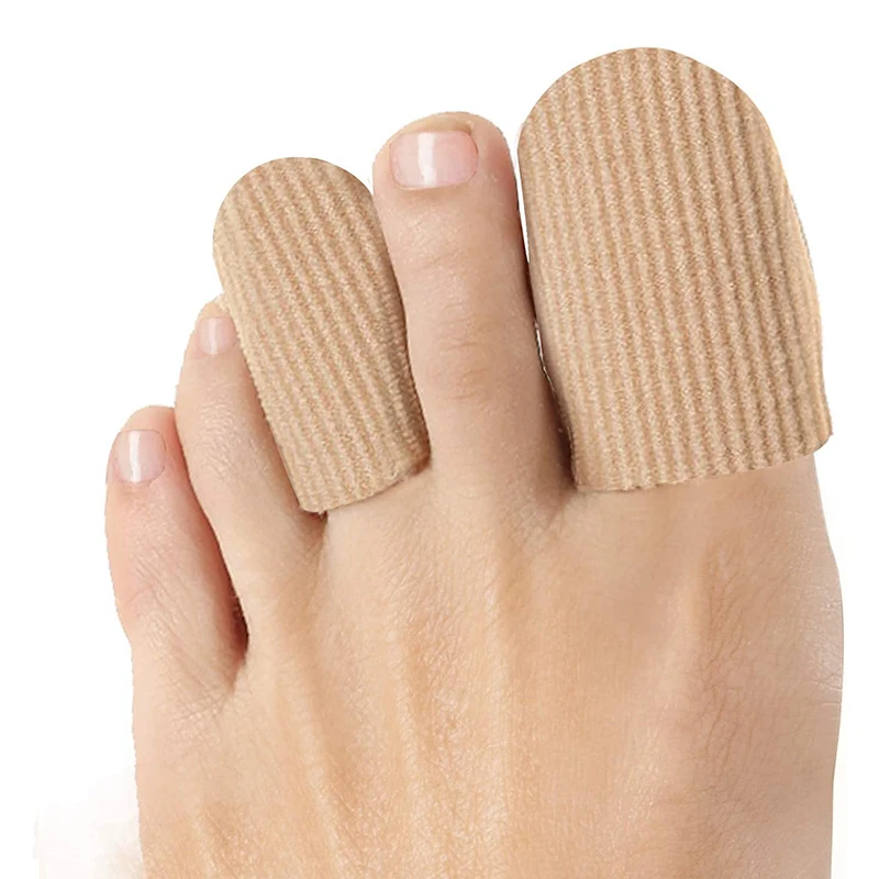 1 Stuks Knobbels Likdoorns Voet Pijn Verlichting Orthesen Stof Siliconen Teenbuis Cover Beschermer Vinger Tenen Separators Hallux Valgus