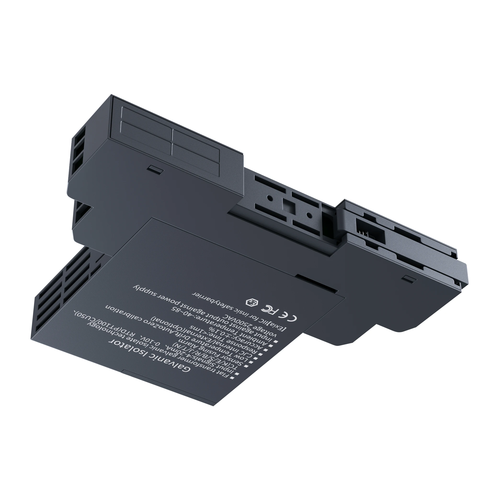 0-20mA 1-5V to 4-20mA 0-10V Hot Swappable Convenient 4-20mA Output 1 in 2 Out Signal Transmitter