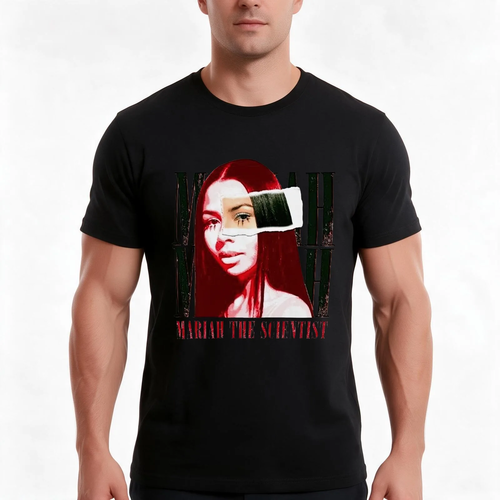 Mariah The Scientist New vintage T-Shirt Summer Casual Cotton Tee Oversized Streetwear Tops Vintage Graphic Print
