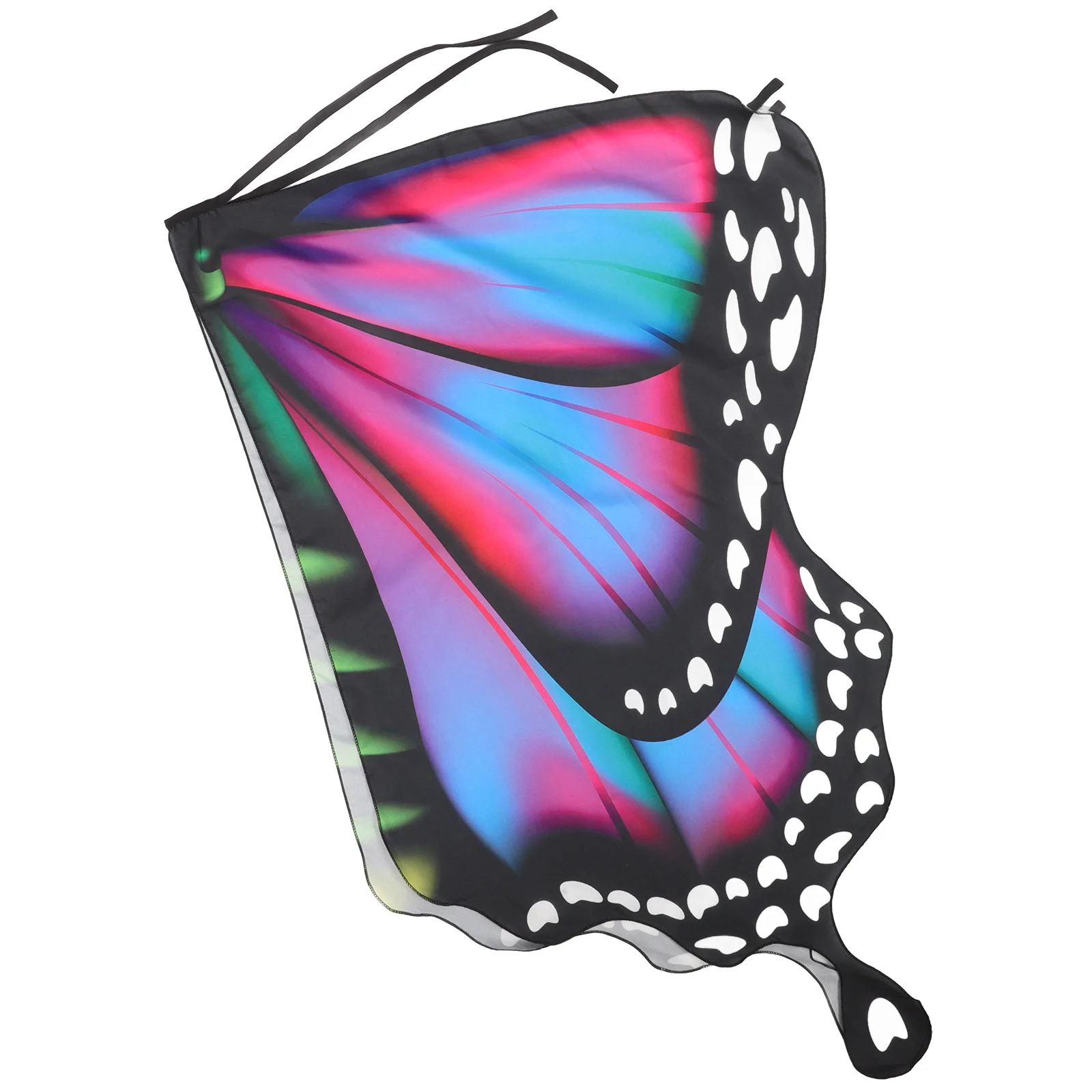 Skrzydła motyla peleryna szal dla dzieci lekki kostium na Halloween cosplay imprezę przebranie skrzydła motyla rekwizyt dla dzieci