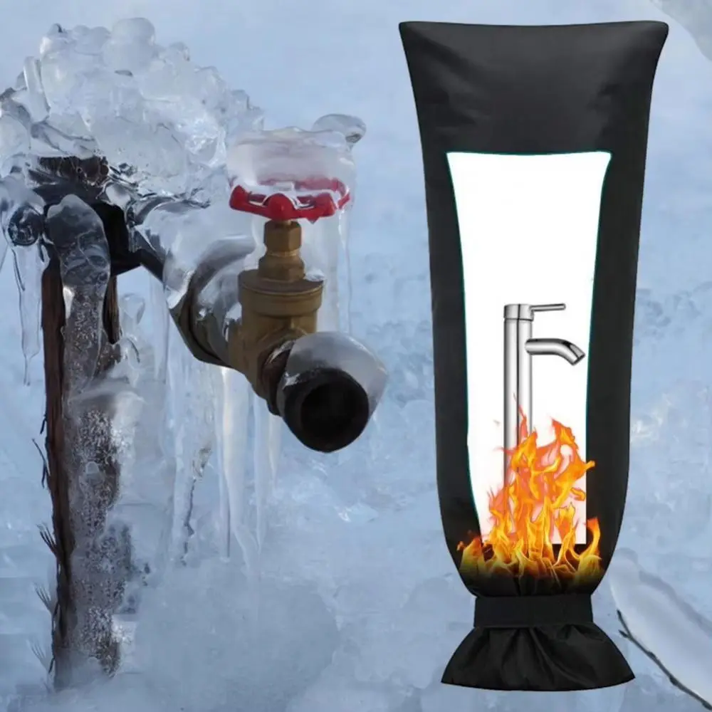 

Thicken Faucet Antifreeze Cover Waterproof Multiple Sizes Faucet Tap Cover Oxford Cloth Universal Faucet Insulation Cover Garden