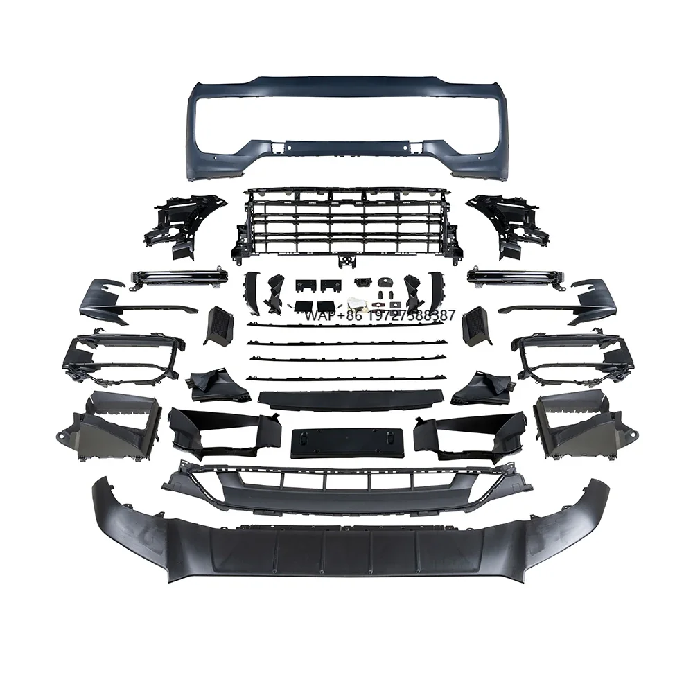 

KM Premium Turbo Front Bumper with DRL Parts High Quality Fit 9Y0.2 Upgrade for Enhanced Visual Appeal
