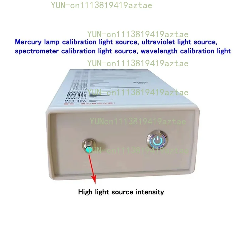 Ultraviolet light source, spectrometer calibration light source, 253-1704nm wavelength calibration light