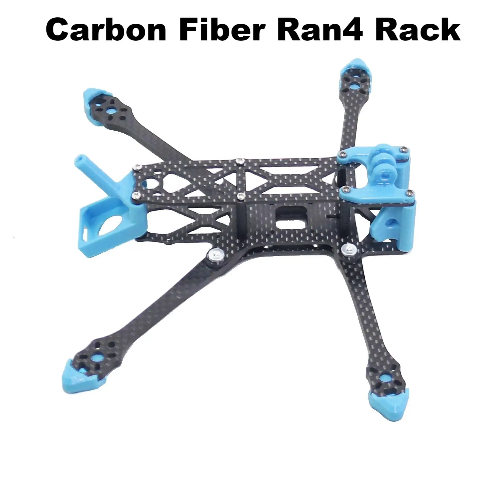 B-CUBE Ran4 4-calowy Zestaw Ramy Drona FPV z Włókna Węglowego, Wyścigowy Quadcopter, Sterownik Lotu INAV Beatflight F722 F745 Ardupilot