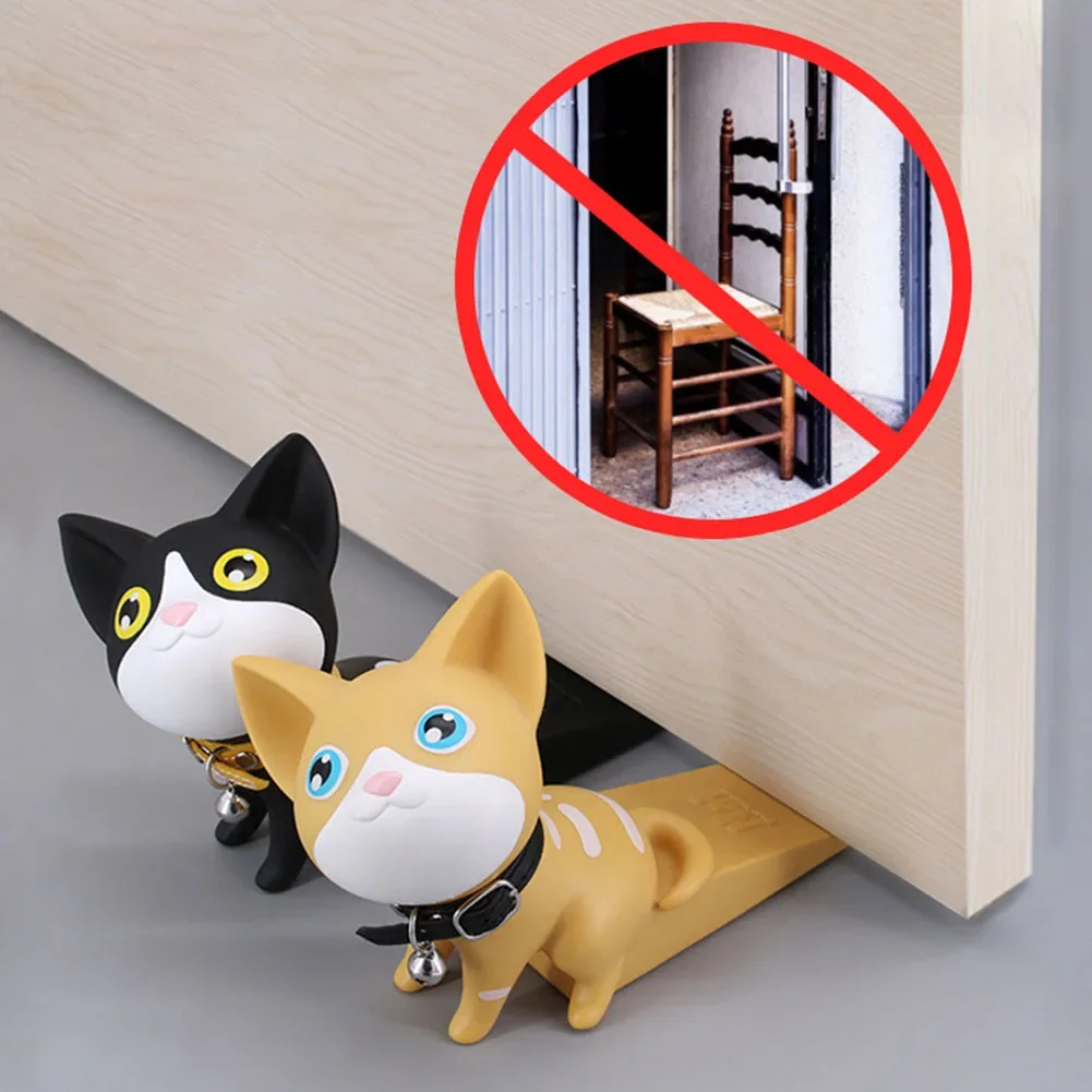 

Functional Cat Door Stopper For Residential Interiors Blocks Drafts And Holds Doors Open Without Altering Door Or Floor