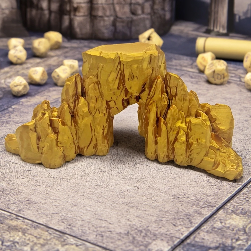 

Wargaming Terrain Rocks For Warhammer/Fantasy/DnD Tabletop RPG Scenery 3D Printed Rock Terrain