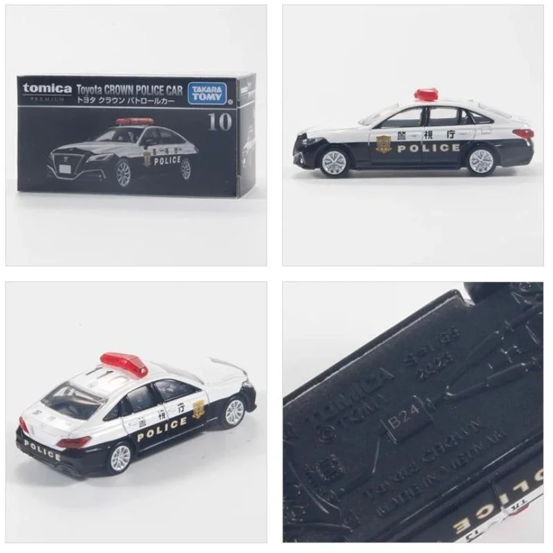 TAKARA TOMY Tomica Premium TP10 Toyota Crown Police Car 1/69 Alloy Cars Toys Motor Vehicle Diecast Metal Model Gift for Children