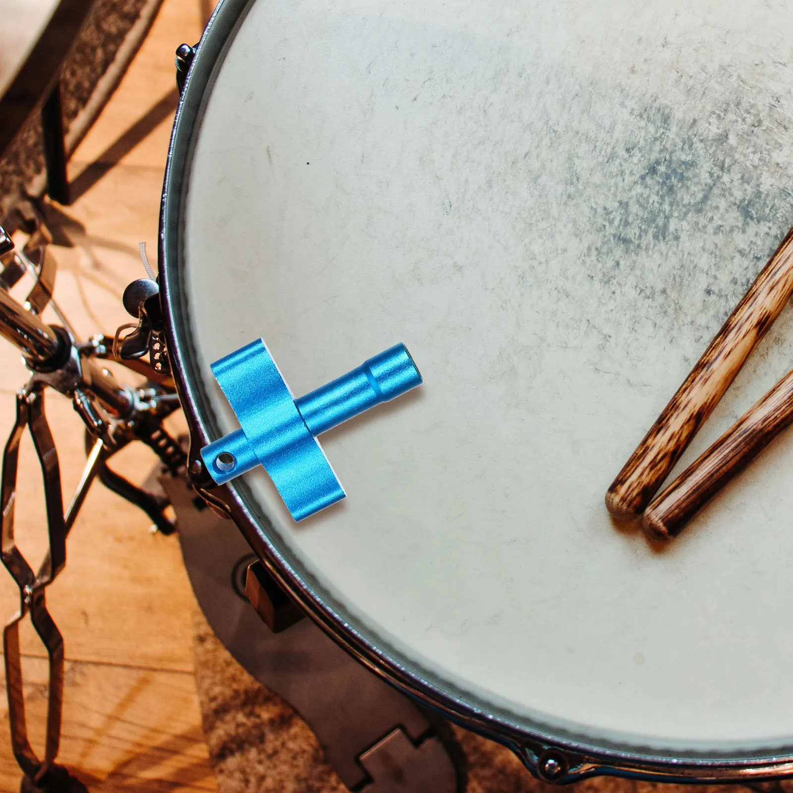 

Key Durable Metal Drum Wrench Smooth Surface No Burrs For Beginner Drummer Tuning Tool Accessory Drum Set Keys